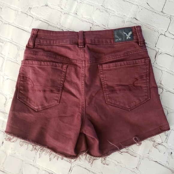 AEO High Rise Shortie Plum 0 - Picture 4 of 8